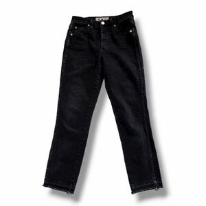 AMO Babe High Rise Black Magic Straight Jeans
